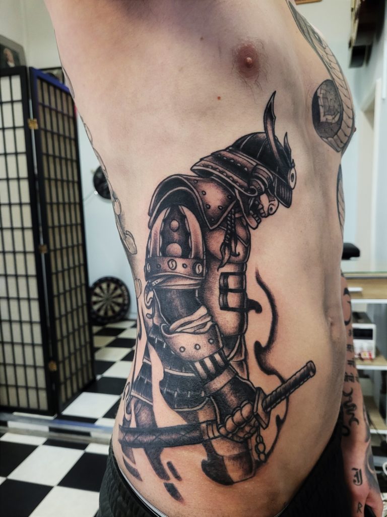 Samurai Japanese tattoo