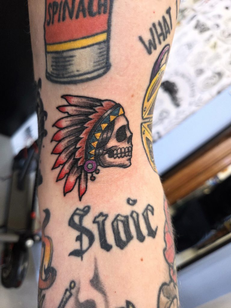 indian tattoo oldschool