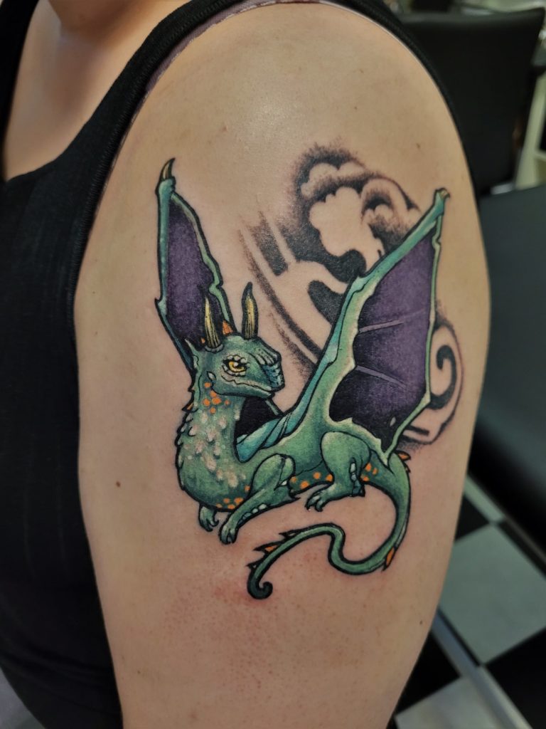 dragon phantasy tattoo
