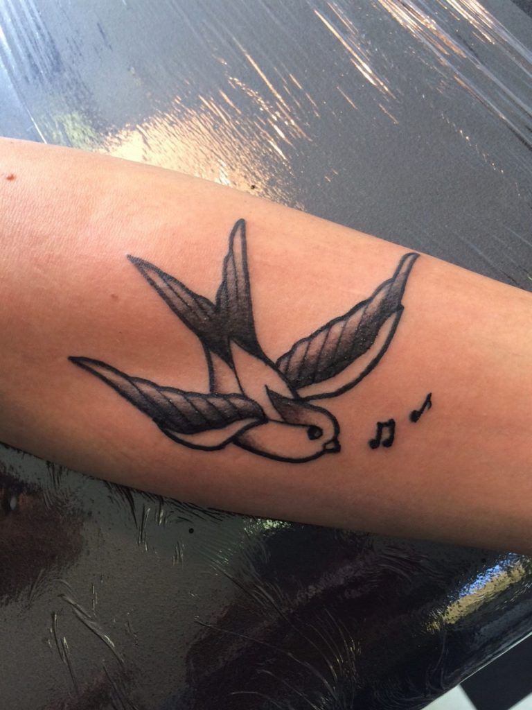 swallow tattoo