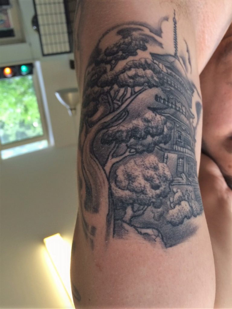 japanese tattoo temple