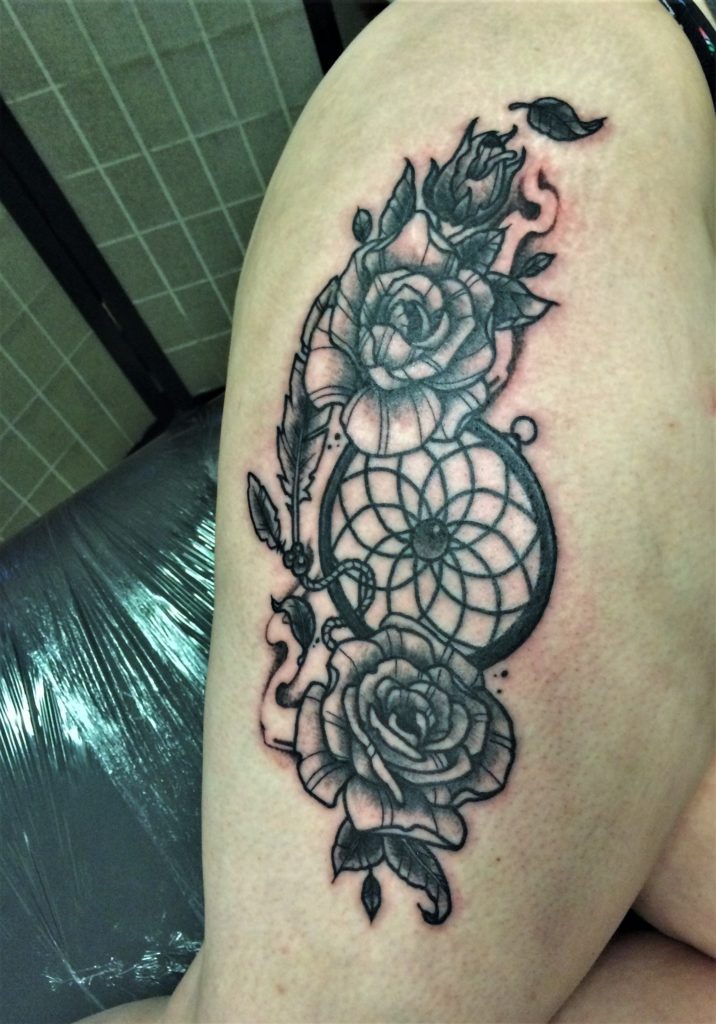 dreamcatcher tattoo